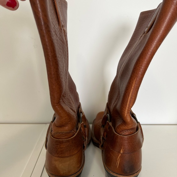 Frye brown boots Harness 12r - Picture 3 of 7